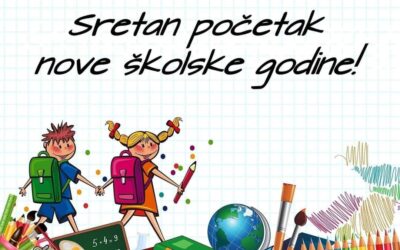 OBAVIJEST O POČETKU NASTAVE U ŠKOLSKOJ GODINI 2025./2026.