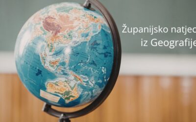ŽUPANIJSKO NATJECANJE IZ GEOGRAFIJE